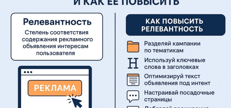 Что такое релевантность объявления и как её повысить