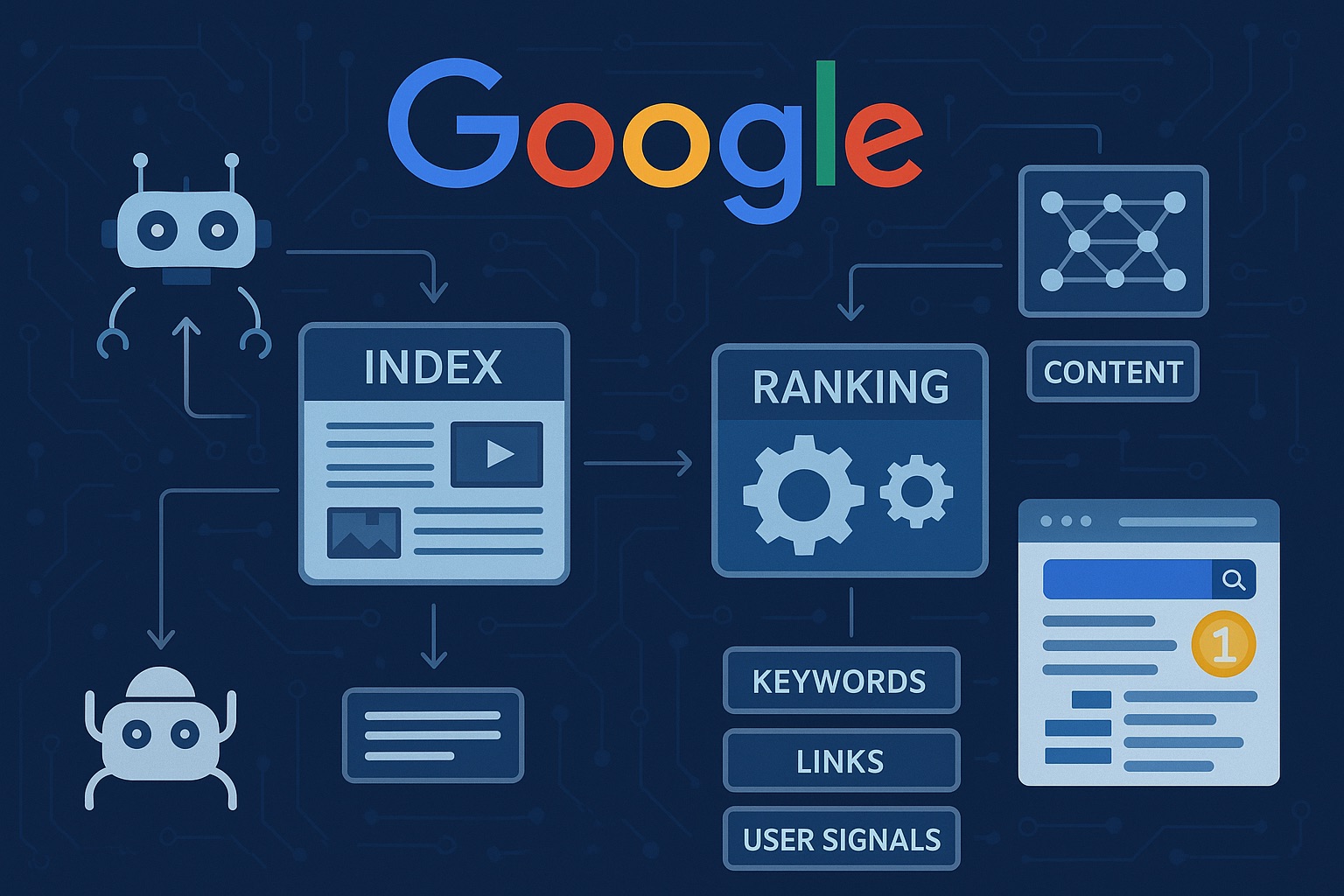 Как работает Google