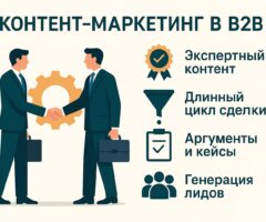 Контент-маркетинг в B2B: особенности и приёмы